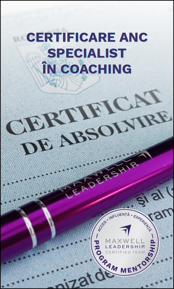 Certificare ANC - Specialist în activitatea de coaching