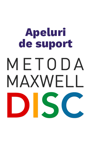 Metoda Maxwell DISC - Apeluri Suport